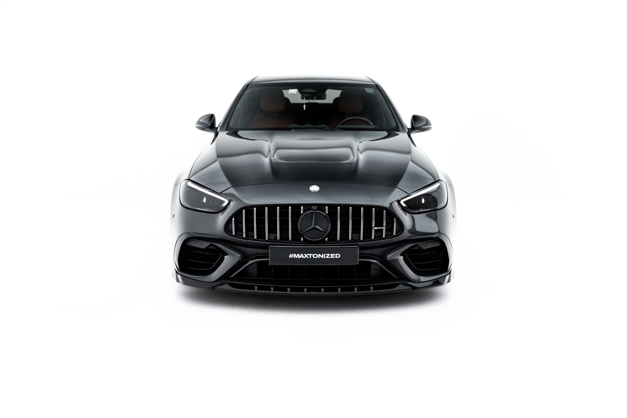 FRONT SPLITTER V.1 SUITABLE FOR MERCEDES-AMG C63 SEDAN / ESTATE W206 / S206 – MAXTON DESIGN - 7