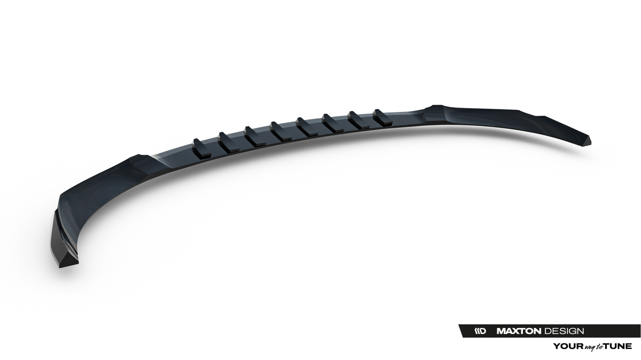 FRONT SPLITTER V.1 SUITABLE FOR MERCEDES-AMG C63 SEDAN / ESTATE W206 / S206 – MAXTON DESIGN - 3