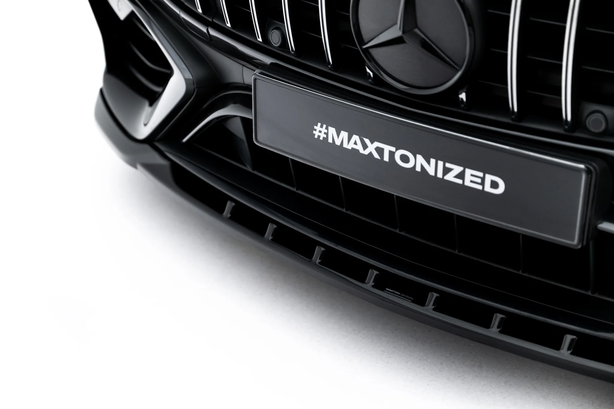 FRONT SPLITTER V.1 SUITABLE FOR MERCEDES-AMG C63 SEDAN / ESTATE W206 / S206 – MAXTON DESIGN - 5