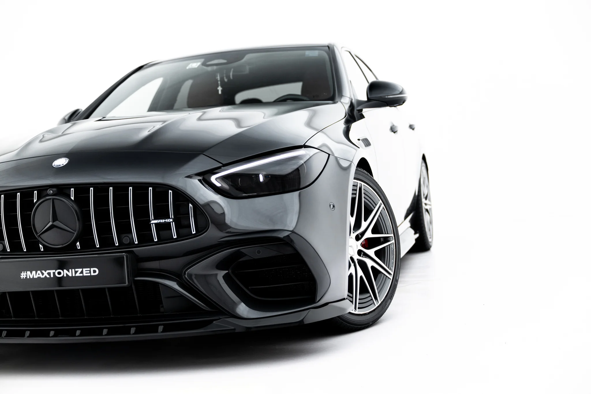 FRONT SPLITTER V.1 SUITABLE FOR MERCEDES-AMG C63 SEDAN / ESTATE W206 / S206 – MAXTON DESIGN - 4