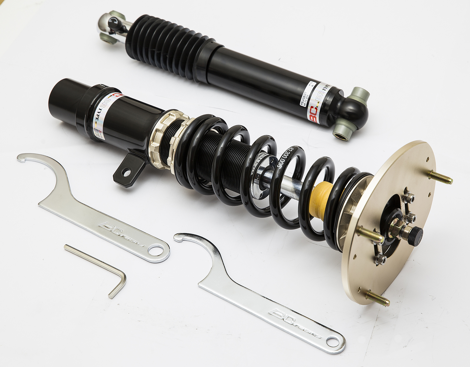 BC RACING BR RA COILOVER KIT FOR PEUGEOT 206 (&RC) 1998–2010 - 8