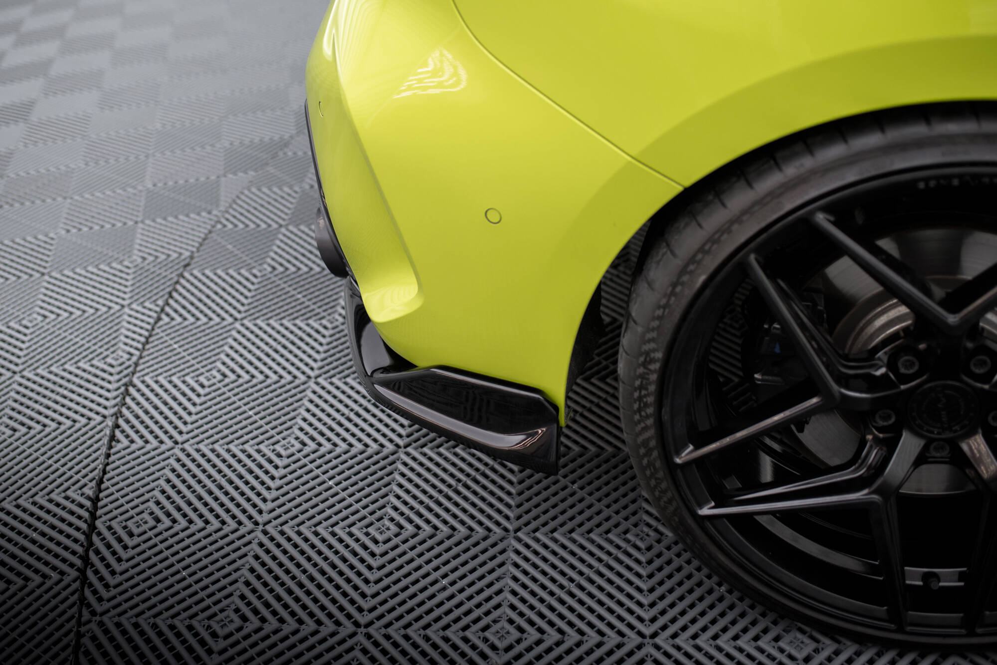 Rear Side Splitters V.8 BMW 1 M-Pack / M135i F40 - 4