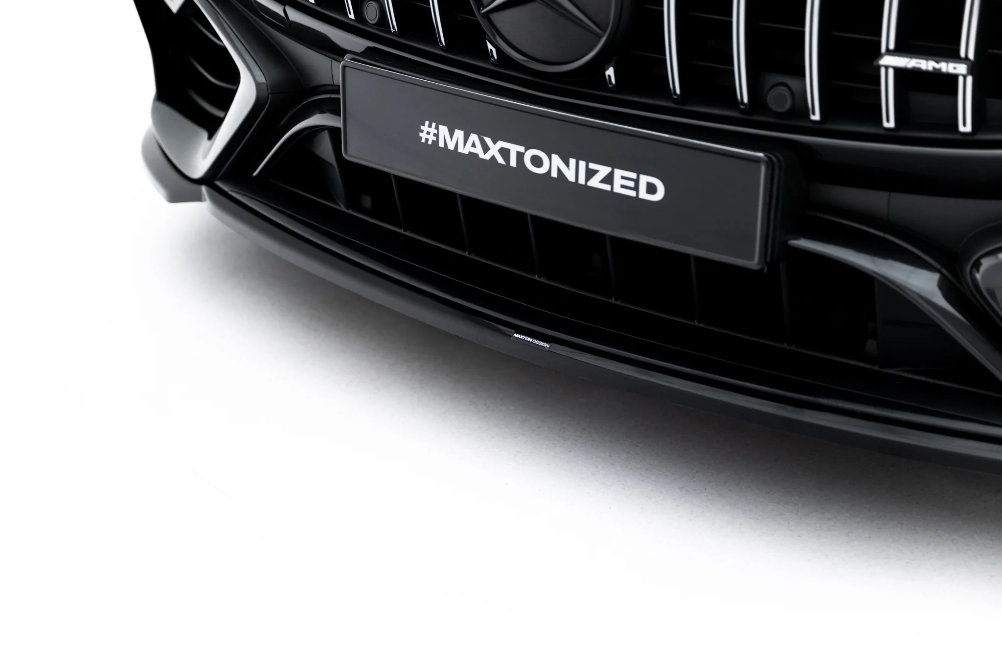 FRONT SPLITTER V.2 SUITABLE FOR MERCEDES-AMG C63 SEDAN / ESTATE W206 / S206 – MAXTON DESIGN - 5