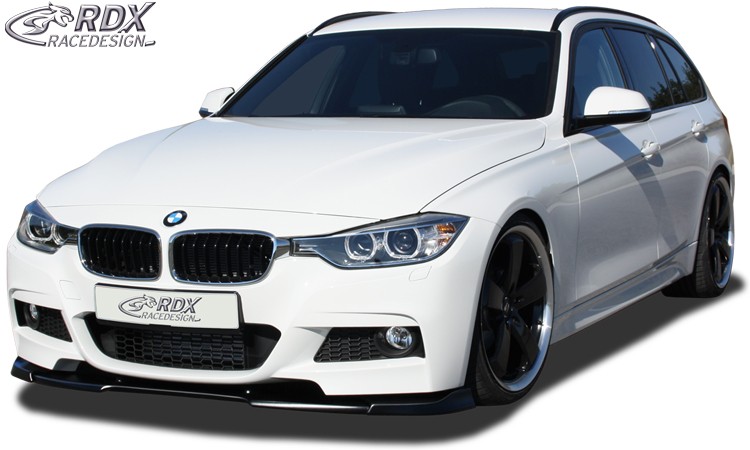 FRONT SPOILER VARIO-X BMW 3-SERIES F30 / F31 2012+ (M-TECHNIK FRONTBUMPER) FRONT LIP SPLITTER - 2