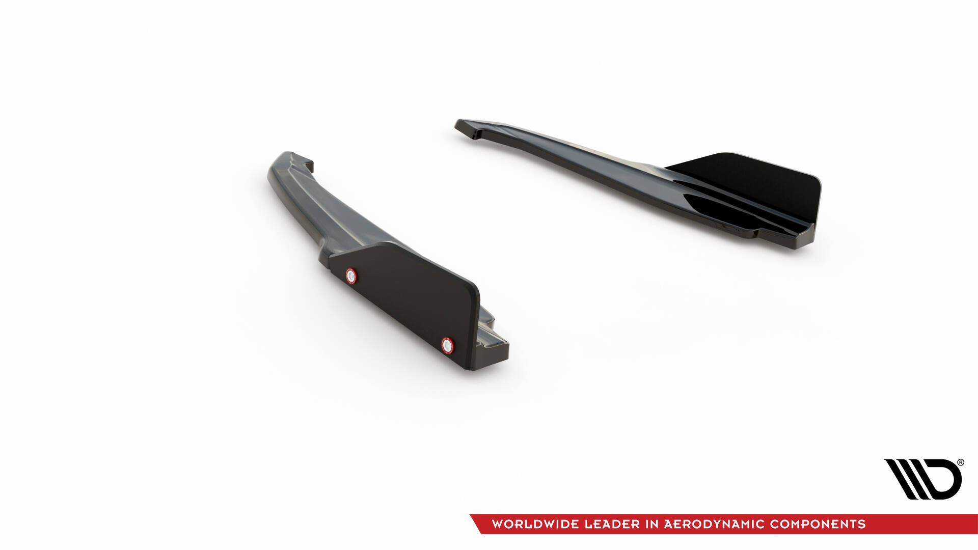 Rear Side Splitters V.1 + Flaps BMW M8 Gran Coupe F93 - 6