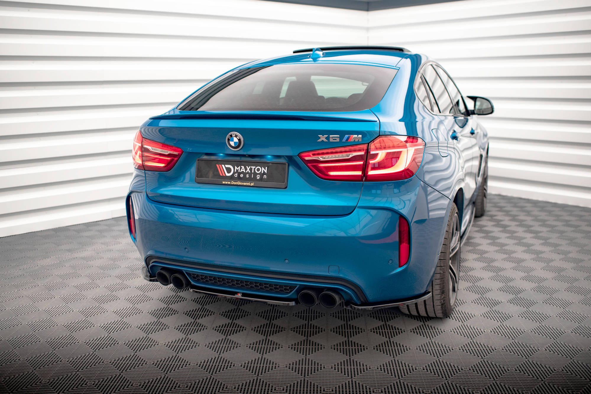 Rear Side Splitters BMW X6 M F86 - 4