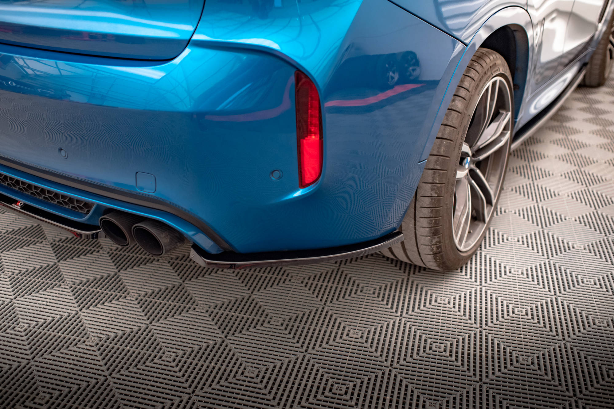 Rear Side Splitters BMW X6 M F86 - 2