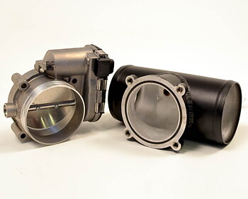 AGENCY POWER 84MM RACE PLENUM AND THROTTLE BODY PORSCHE 997 TURBO 07-09
