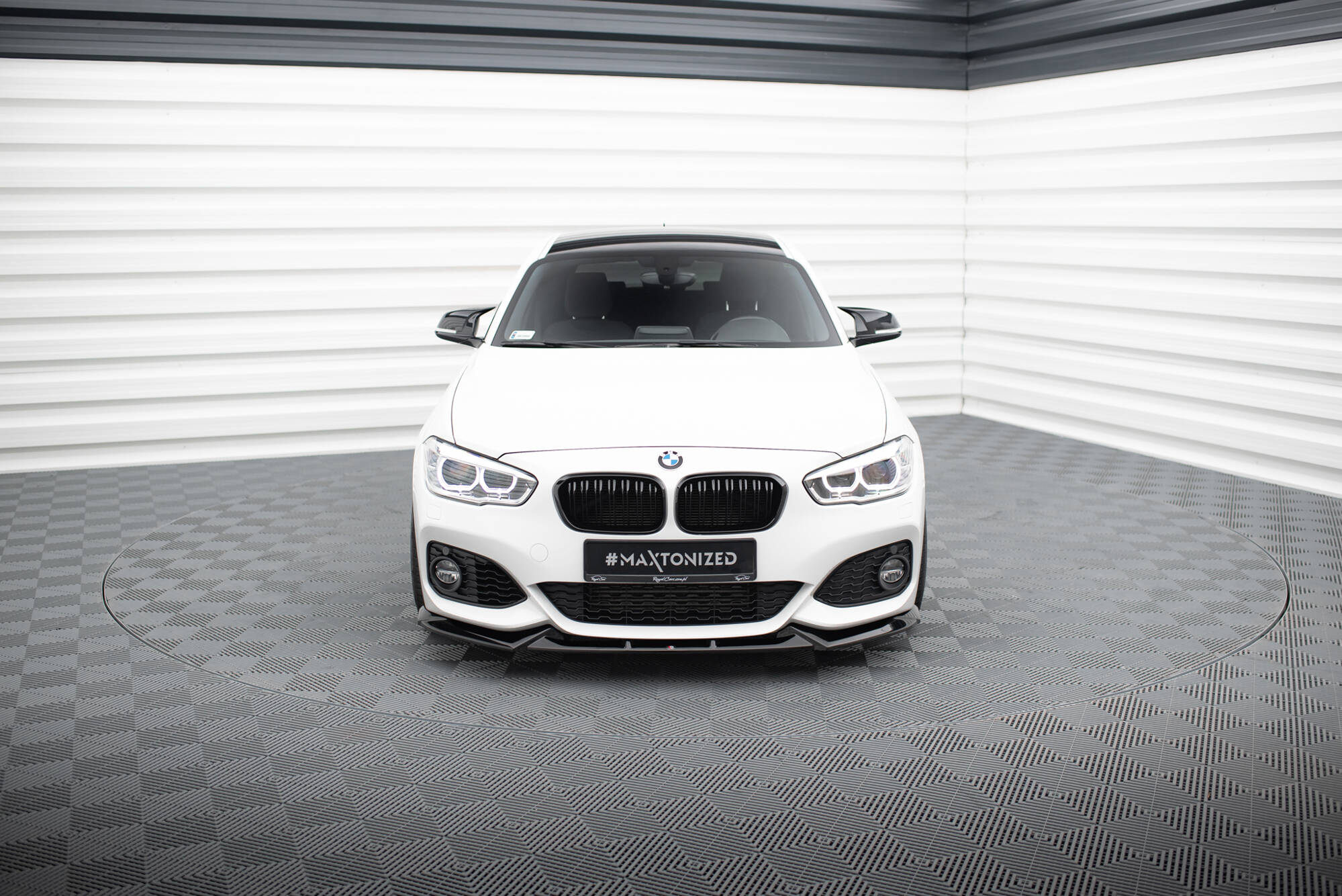 Front Splitter V.5 BMW 1 M-Pack / M140i F20 Facelift - 2