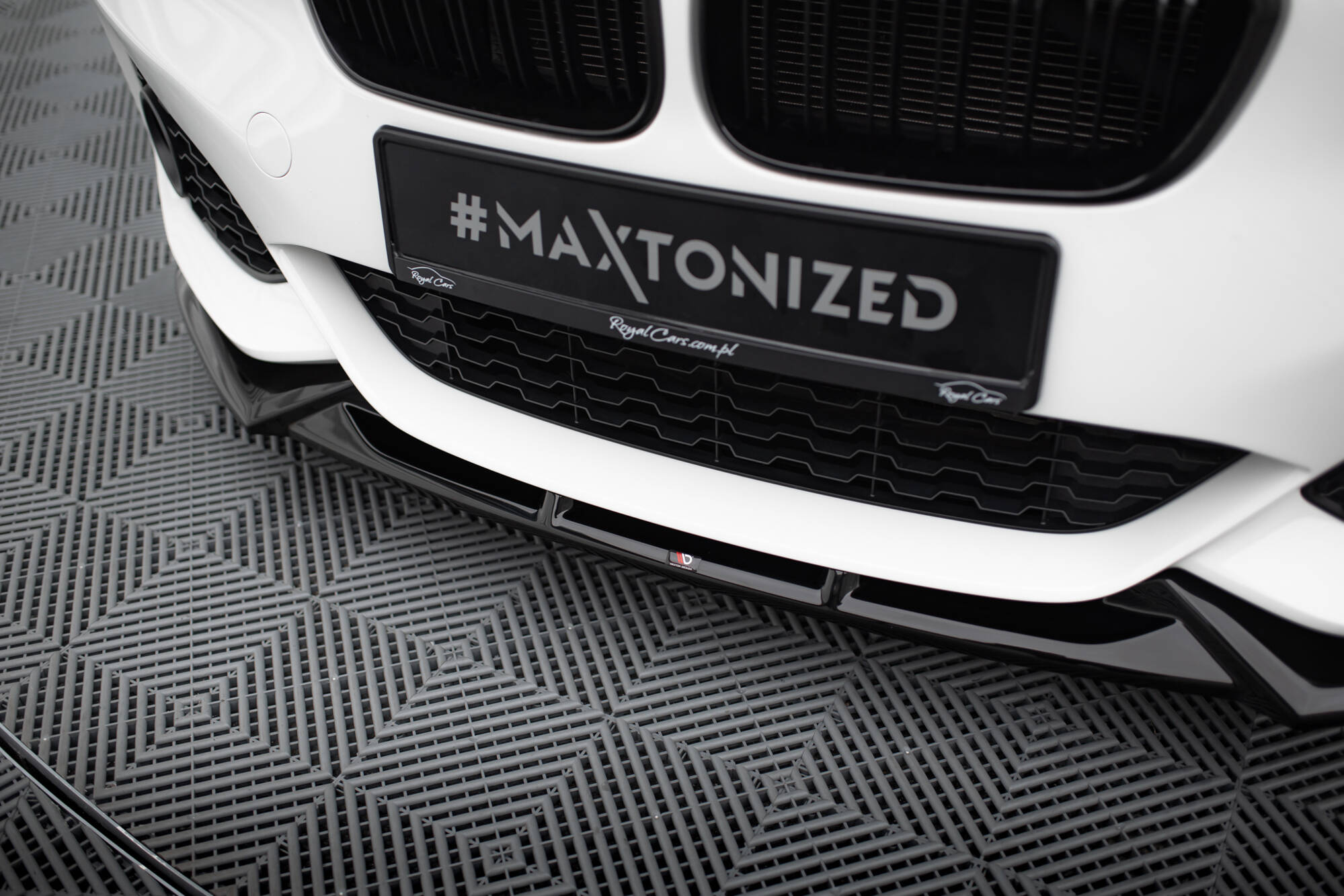 Front Splitter V.5 BMW 1 M-Pack / M140i F20 Facelift - 4