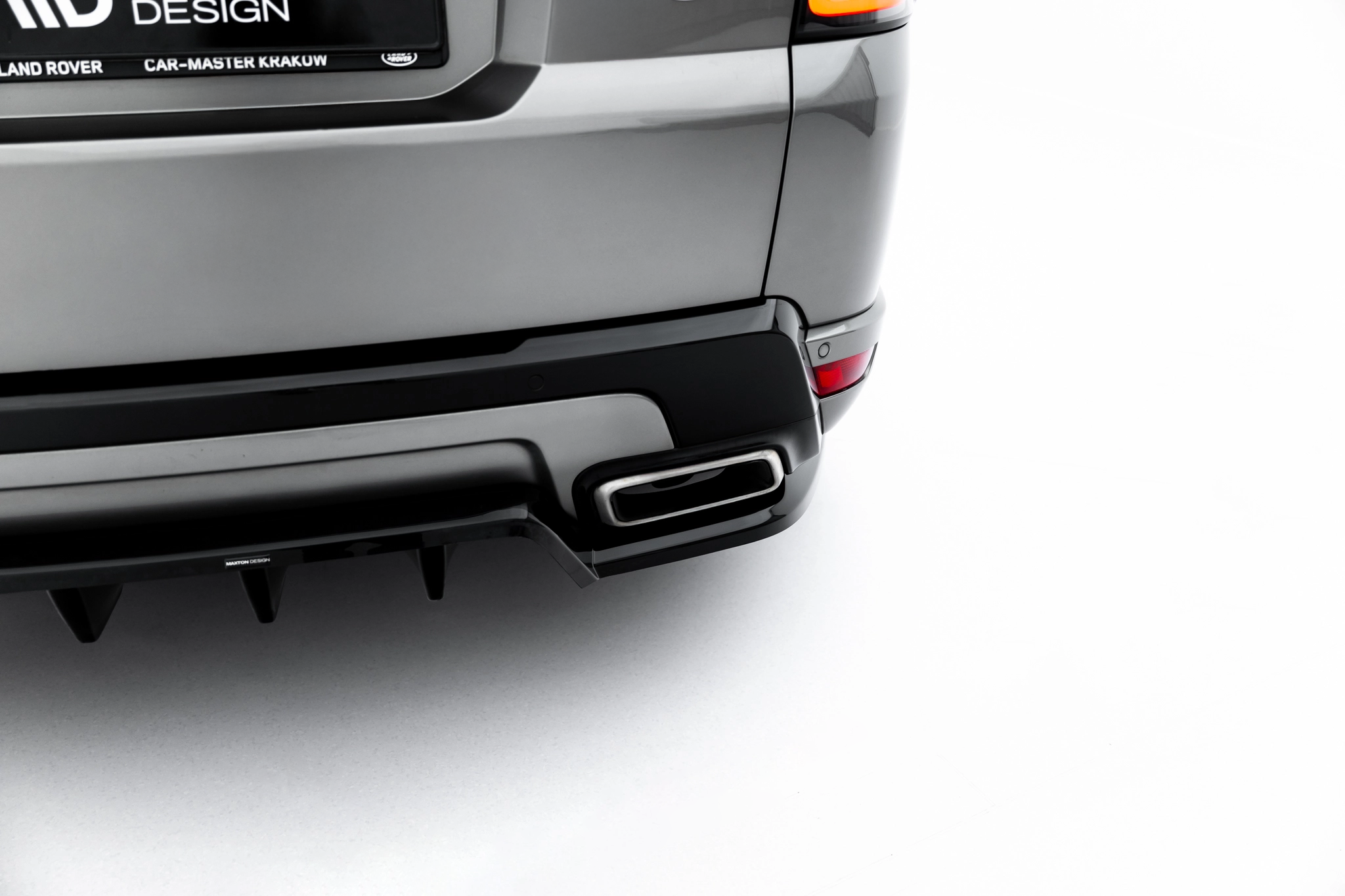 REAR SPLITTER (WITH VERTICAL BARS) SUITABLE FOR LAND ROVER RANGE ROVER SPORT MK2 FACELIFT – MAXTON DESIGN - 2