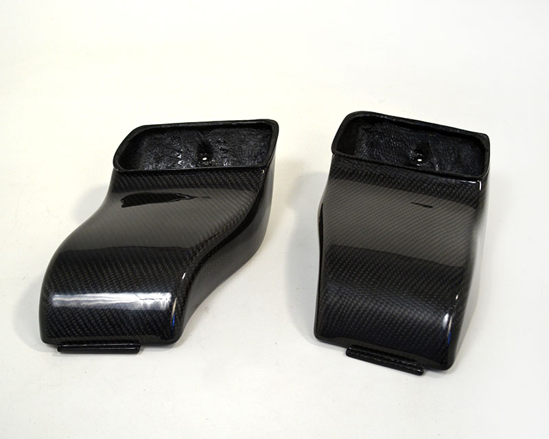 AGENCY POWER CARBON FIBER DECKLID INTAKE SCOOPS PORSCHE 997 TURBO 07-12 - 4