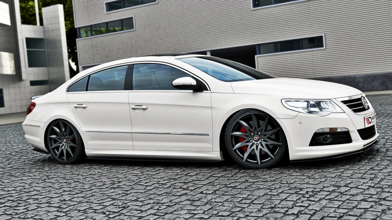 SIDE SKIRTS DIFFUSERS VW PASSAT CC R36 RLINE (PREFACE) - 2