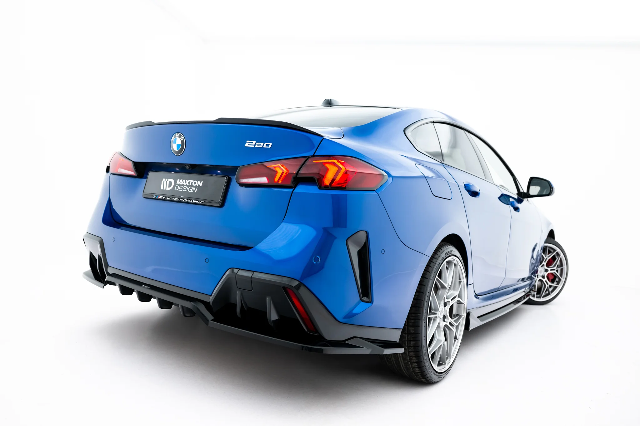 REAR SPLITTER (WITH VERTICAL BARS) SUITABLE FOR BMW 2 M-PACK GRAN COUPE  F74 – MAXTON DESIGN
