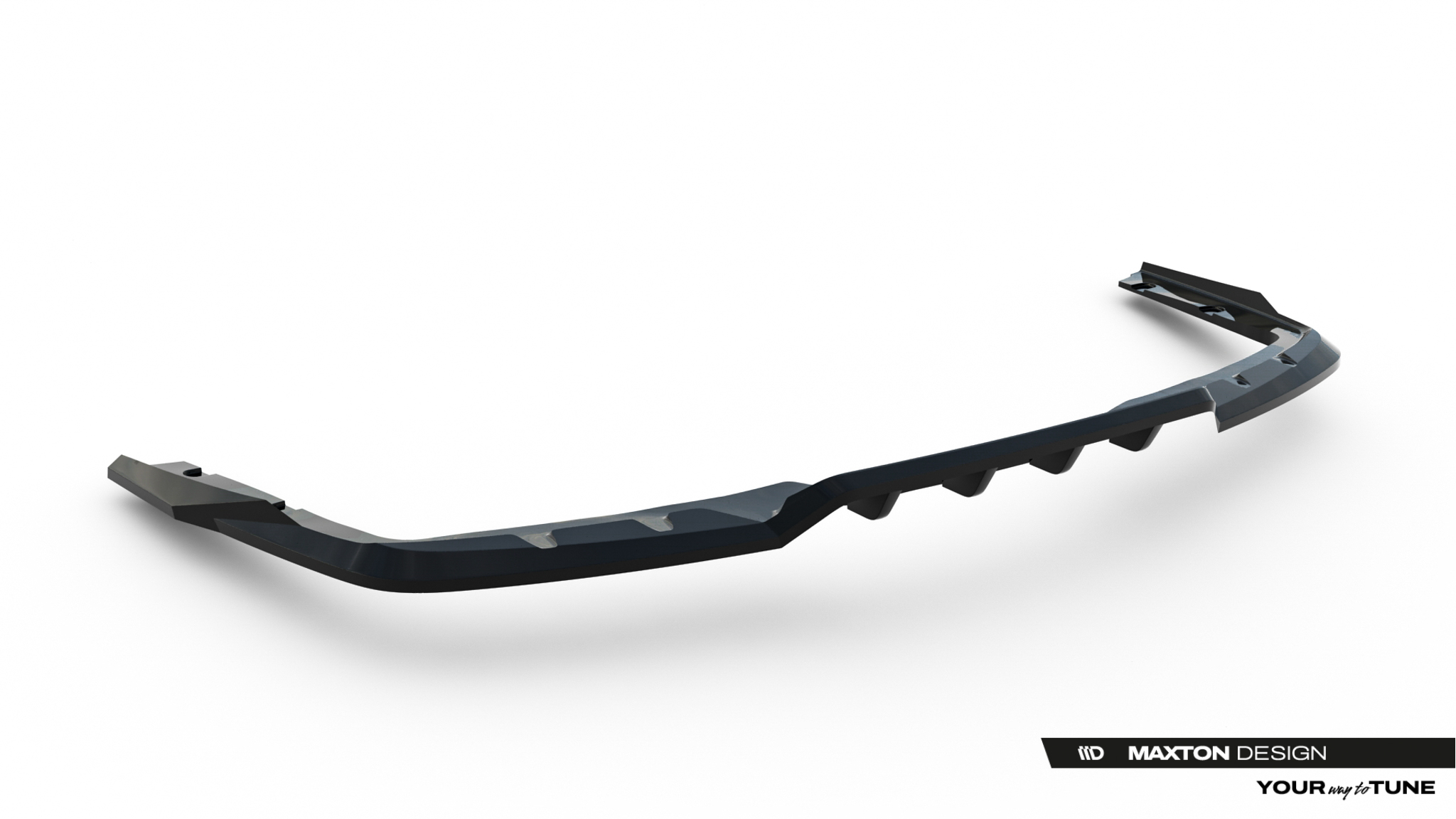 REAR SPLITTER (WITH VERTICAL BARS) SUITABLE FOR BMW 2 M-PACK GRAN COUPE  F74 – MAXTON DESIGN - 5