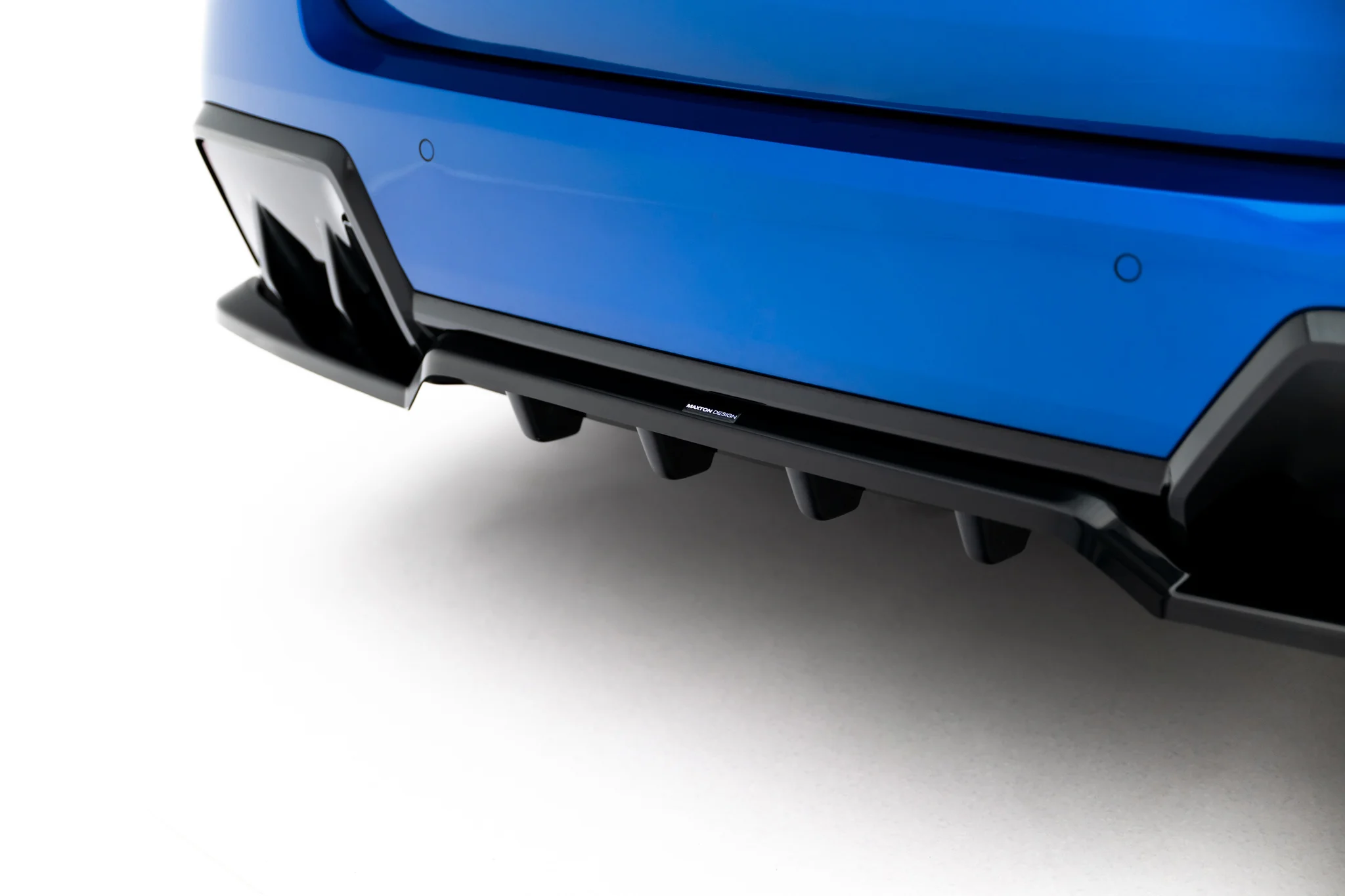 REAR SPLITTER (WITH VERTICAL BARS) SUITABLE FOR BMW 2 M-PACK GRAN COUPE  F74 – MAXTON DESIGN - 4