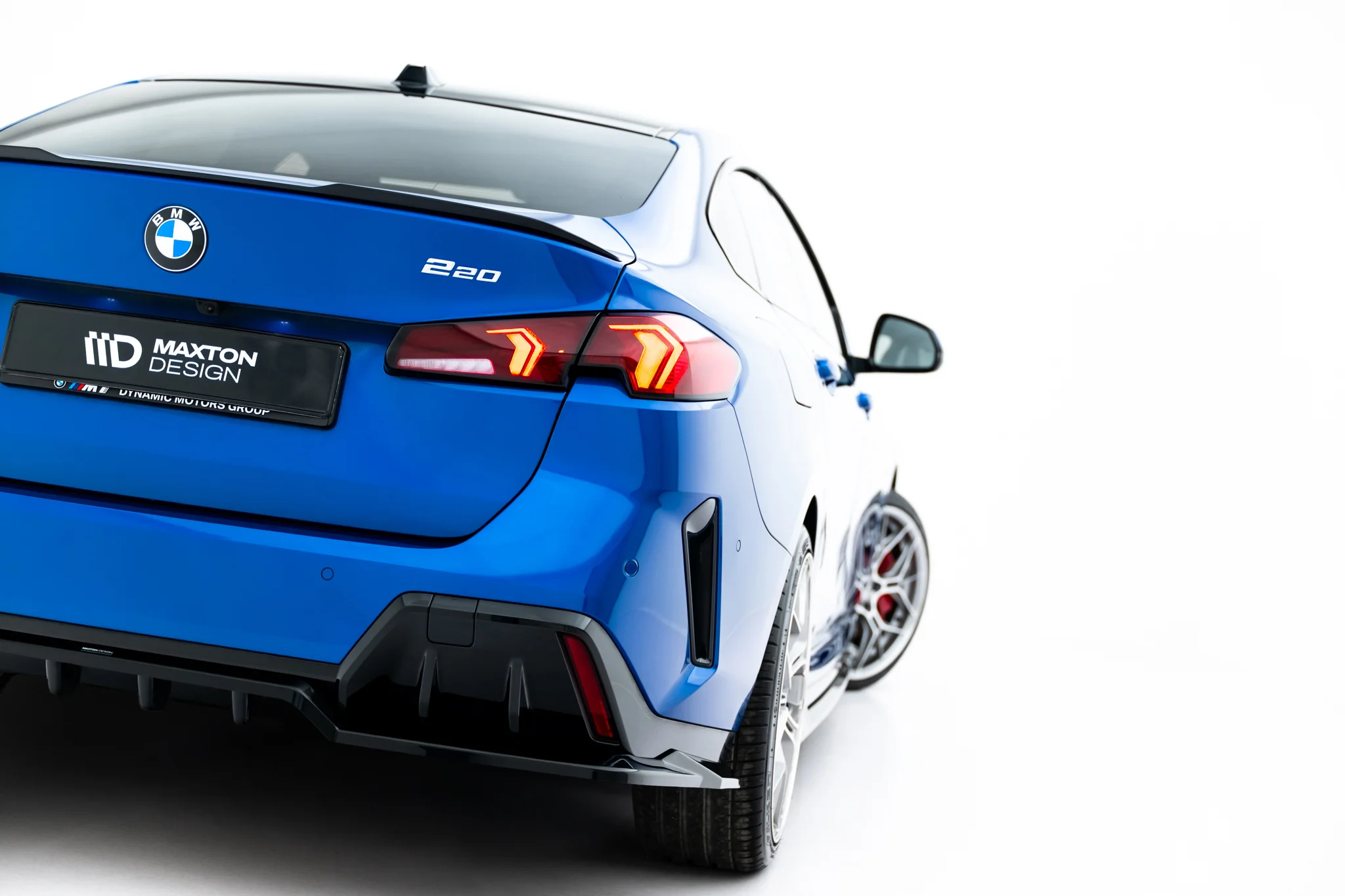 REAR SPLITTER (WITH VERTICAL BARS) SUITABLE FOR BMW 2 M-PACK GRAN COUPE  F74 – MAXTON DESIGN - 6