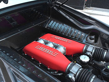 AGENCY POWER CARBON FIBER ENGINE PANELS AND UNDER SCREEN PANEL FERRARI 458 10-14