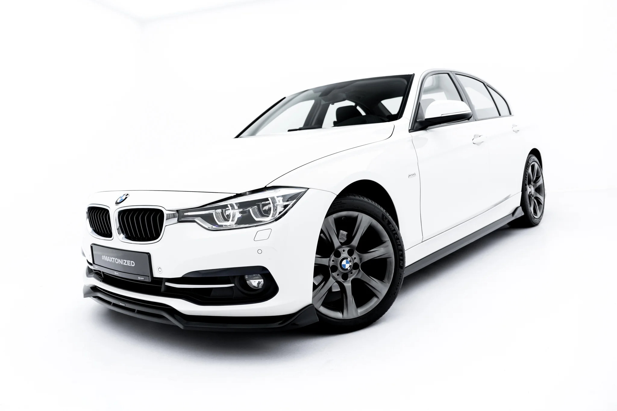 FRONT SPLITTER SUITABLE FOR BMW 3 SPORTLINE SEDAN / TOURING F30 / F31 – MAXTON DESIGN - 2