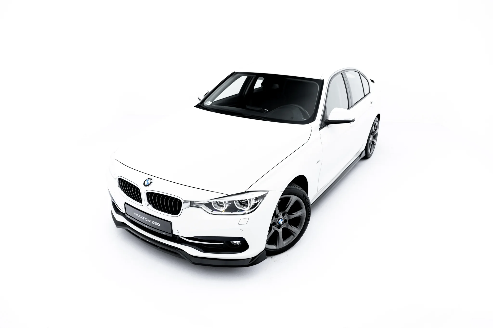 FRONT SPLITTER SUITABLE FOR BMW 3 SPORTLINE SEDAN / TOURING F30 / F31 – MAXTON DESIGN - 7
