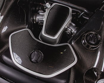 AGENCY POWER CARBON FIBER TOP INTAKE COVER MCLAREN MP4-12C 12-14 | 650S 15-16