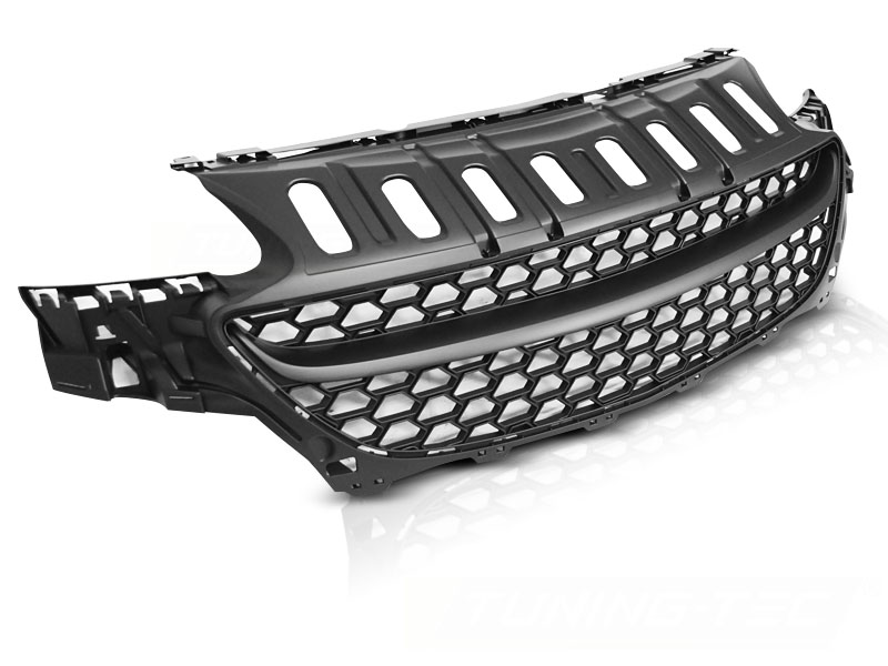 GRILL OPEL CORSA E 2014-2019 SVART