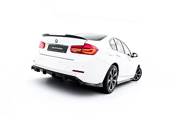 REAR SPLITTER (WITH VERTICAL BARS) SUITABLE FOR BMW 3 SPORTLINE SEDAN / TOURING F30 / F31 – MAXTON DESIGN