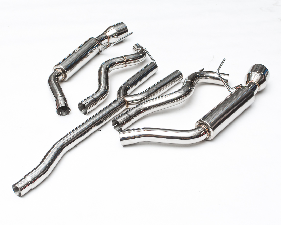 AGENCY POWER RACE TUNED CATBACK EXHAUST FORD MUSTANG ECOBOOST 2.3L 15-16 - 4