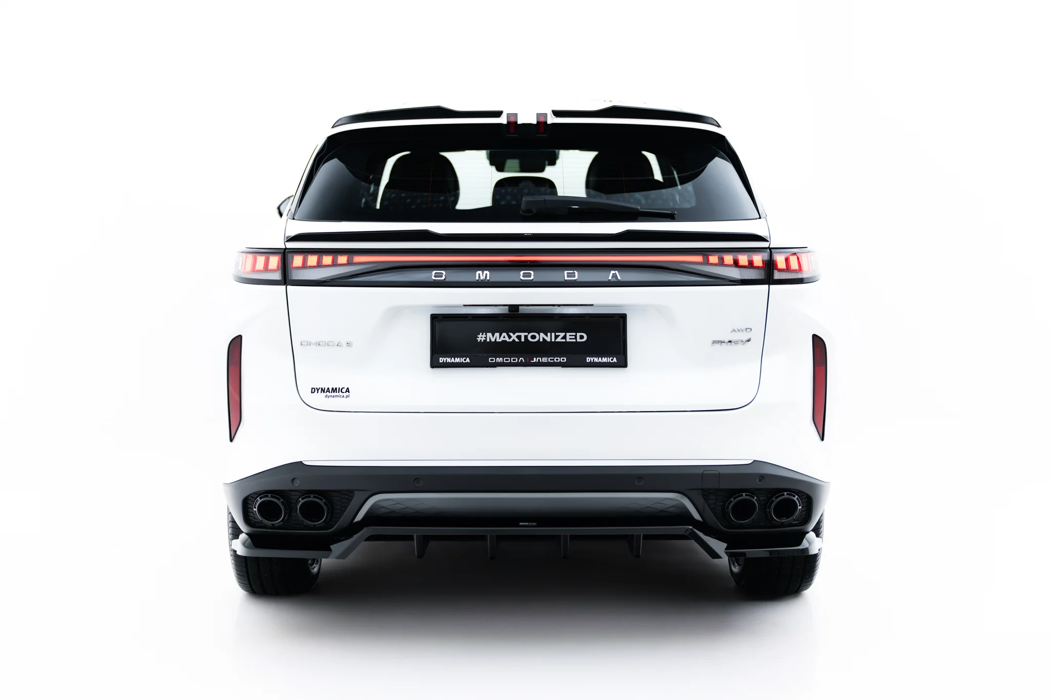 BOTTOM SPOILER CAP SUITABLE FOR OMODA 9 MK1 – MAXTON DESIGN - 3