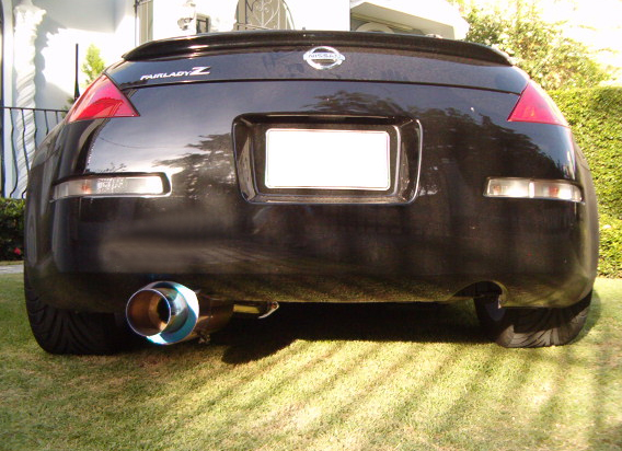 AGENCY POWER TITANIUM MUFFLER CATBACK EXHAUST NISSAN 350Z 03-08 - 6