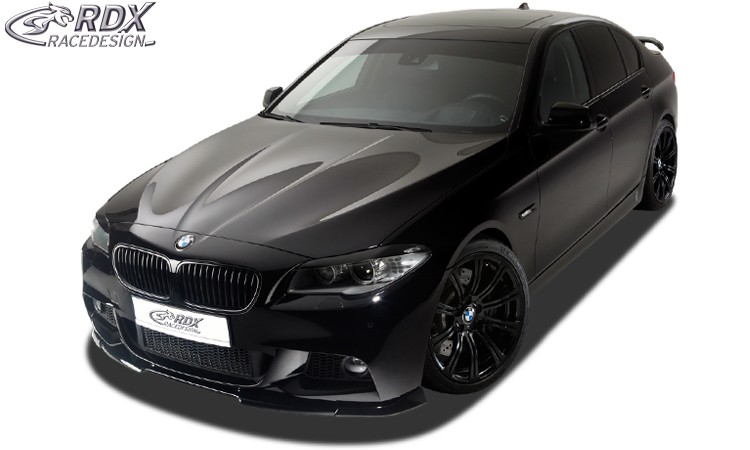FRONT SPOILER VARIO-X BMW 5-SERIES F10 / F11 M-TECHNIC -2013 FRONT LIP SPLITTER - 3