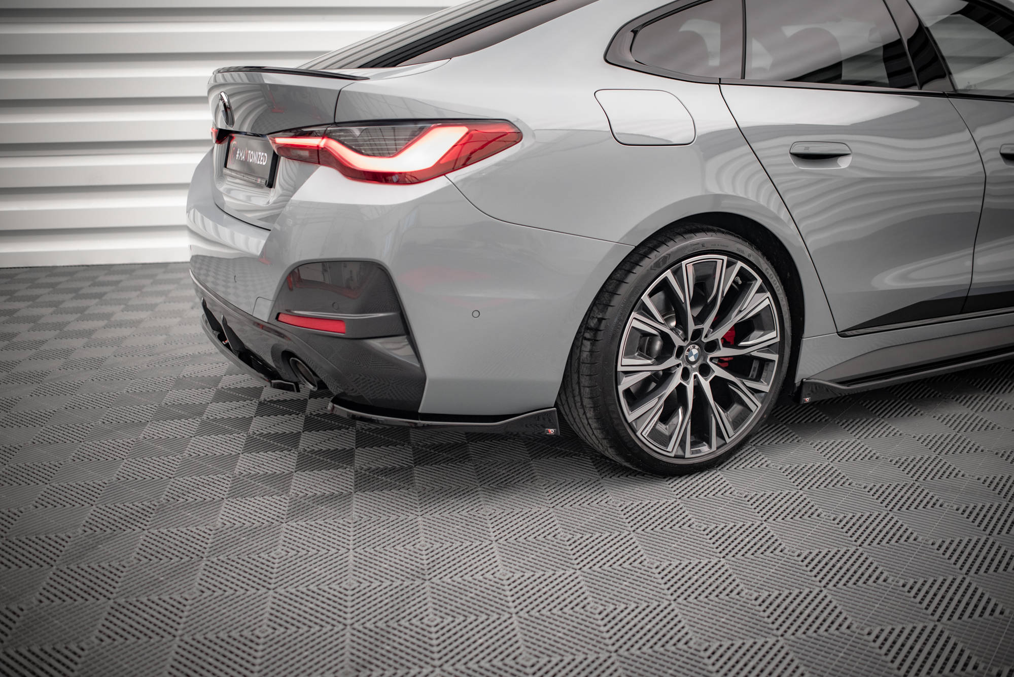 Rear Side Splitters V.2 BMW 4 Gran Coupe M-Pack G26 - 2