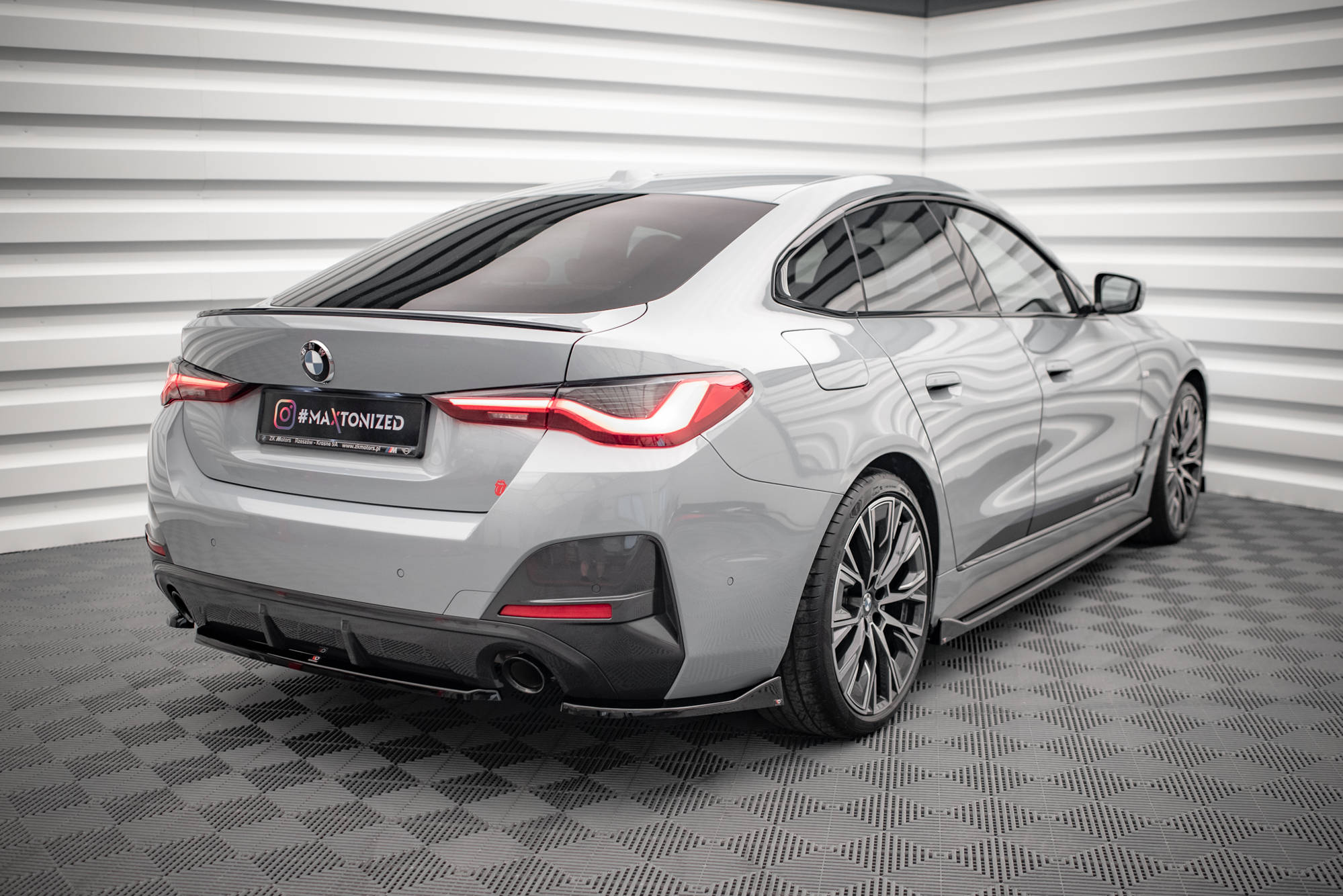 Rear Side Splitters V.2 BMW 4 Gran Coupe M-Pack G26 - 4