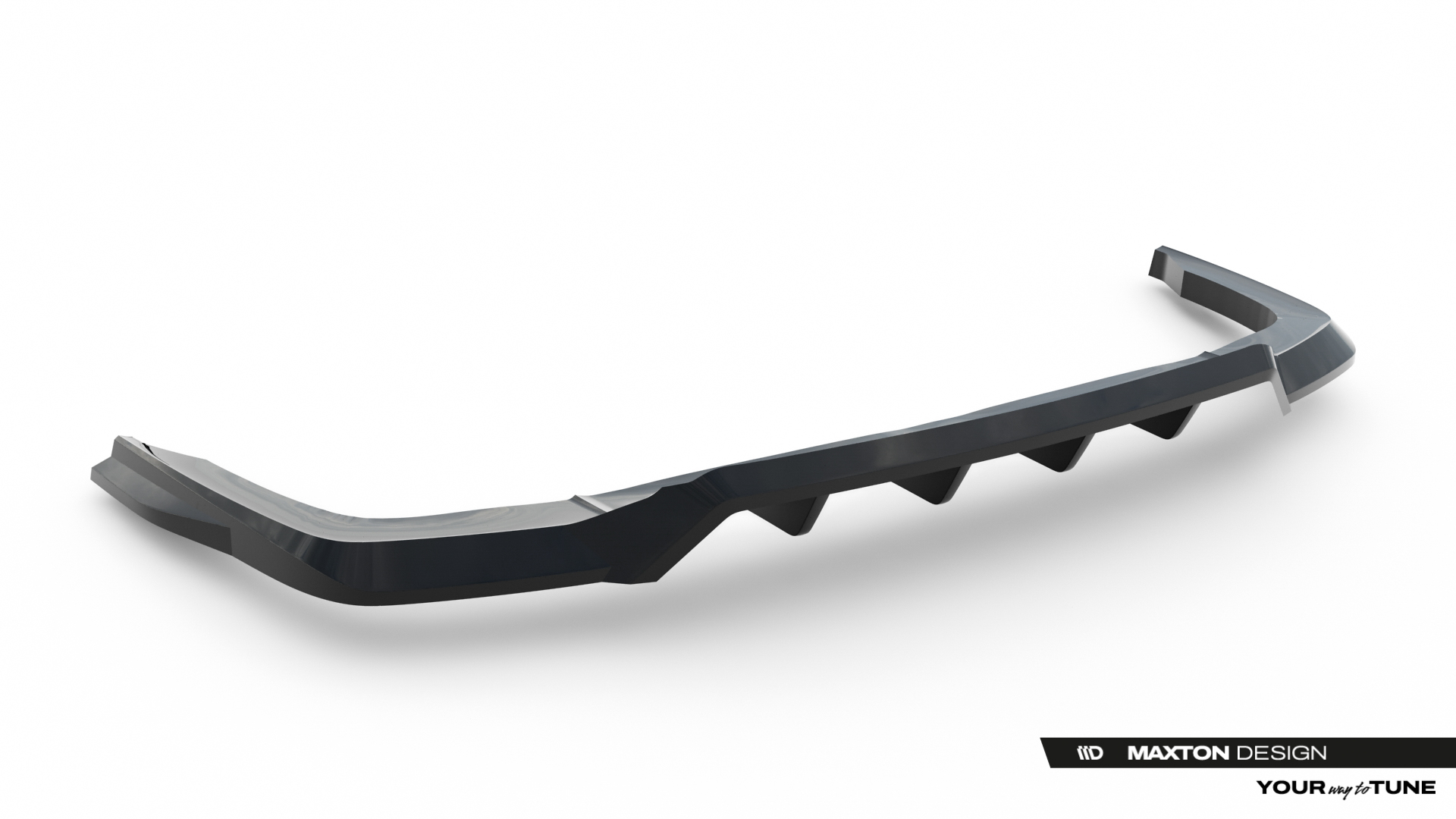 REAR SPLITTER (WITH VERTICAL BARS) SUITABLE FOR OMODA 9 MK1 – MAXTON DESIGN - 2
