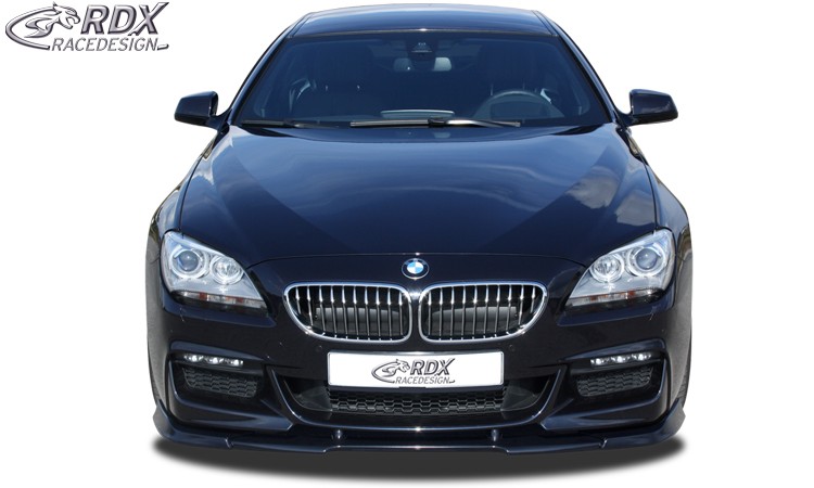 FRONT SPOILER VARIO-X BMW 6ER F06 GRAN COUPE (M-TECHNIC FRONTBUMPER) FRONT LIP SPLITTER - 3