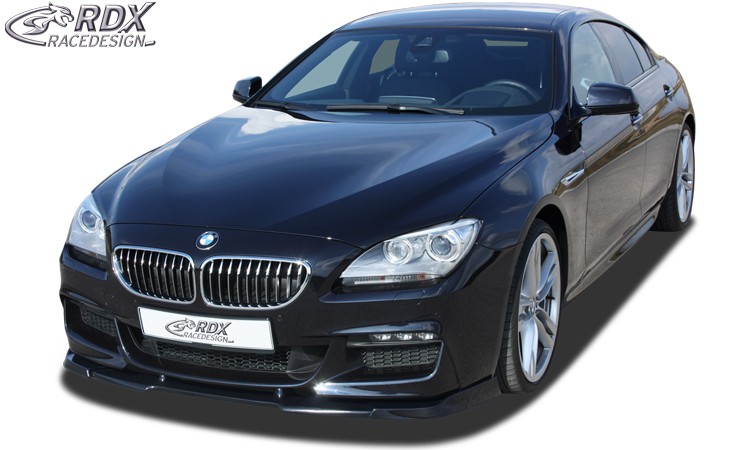 FRONT SPOILER VARIO-X BMW 6ER F06 GRAN COUPE (M-TECHNIC FRONTBUMPER) FRONT LIP SPLITTER - 2