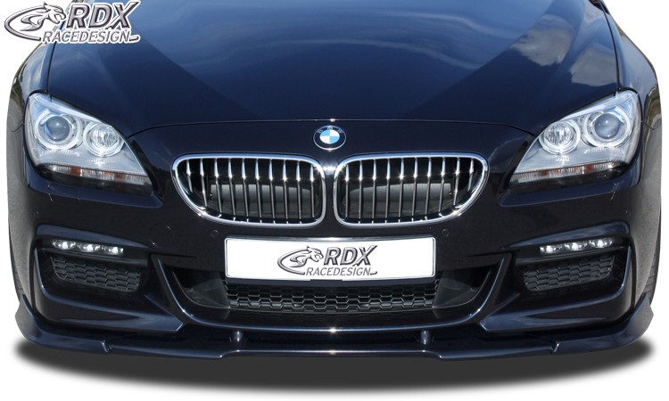 FRONT SPOILER VARIO-X BMW 6ER F06 GRAN COUPE (M-TECHNIC FRONTBUMPER) FRONT LIP SPLITTER - 4