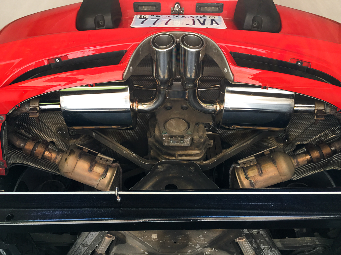 AGENCY POWER EXHAUST MUFFLERS PORSCHE 986 BOXSTER 98-04 - 6