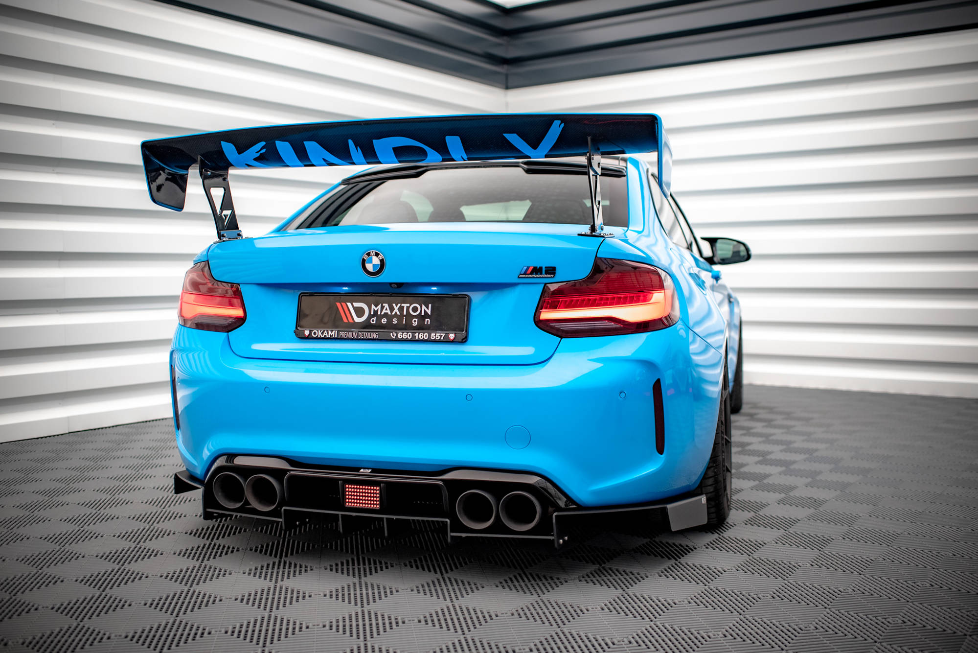 Rear Diffuser Racing Bmw M2 F87 (2016-2020) - 5