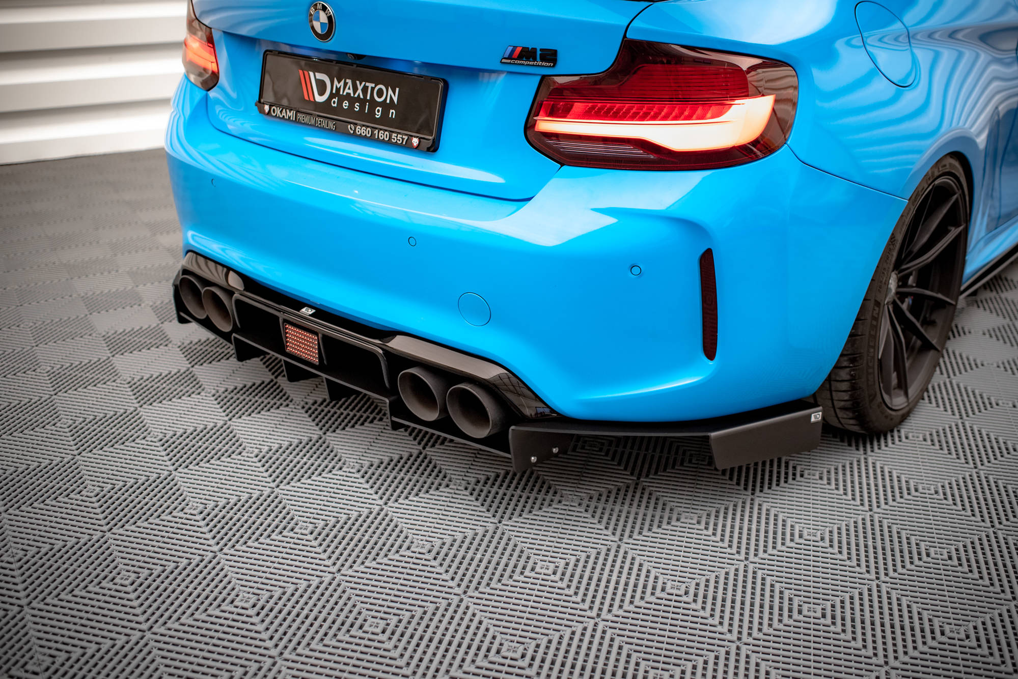 Rear Diffuser Racing Bmw M2 F87 (2016-2020) - 2