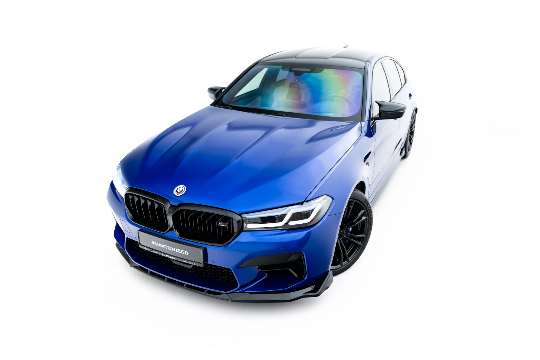 FRONT SPLITTER V.4 SUITABLE FOR BMW M5 F90 FACELIFT – MAXTON DESIGN - 6