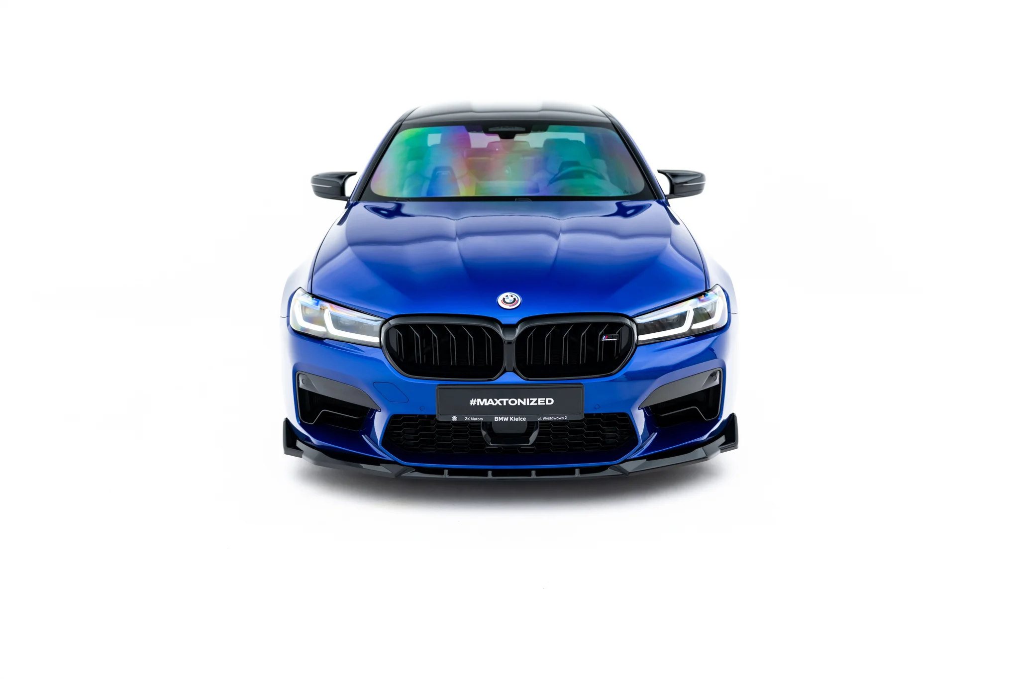 FRONT SPLITTER V.4 SUITABLE FOR BMW M5 F90 FACELIFT – MAXTON DESIGN - 5