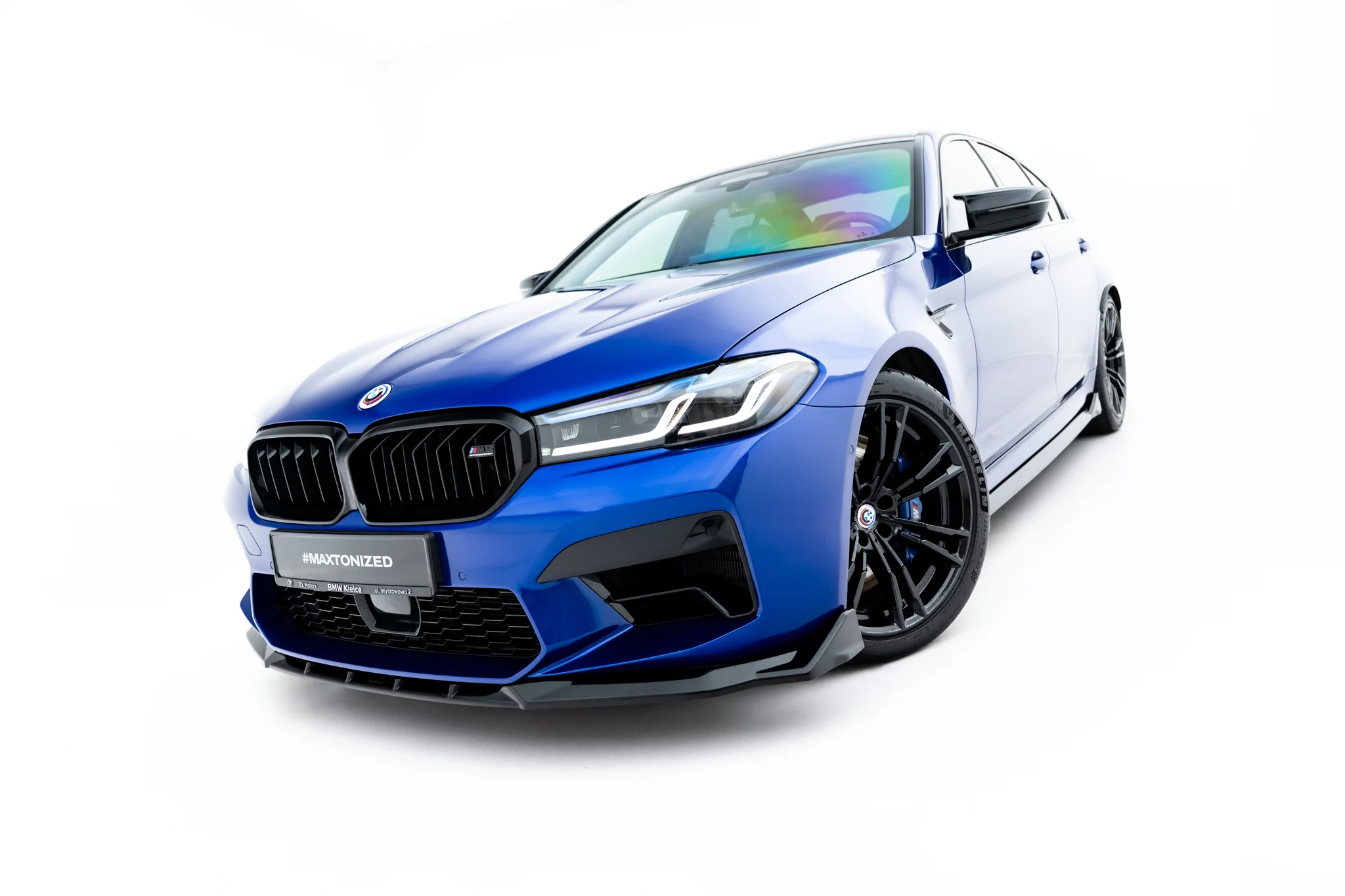FRONT SPLITTER V.4 SUITABLE FOR BMW M5 F90 FACELIFT – MAXTON DESIGN