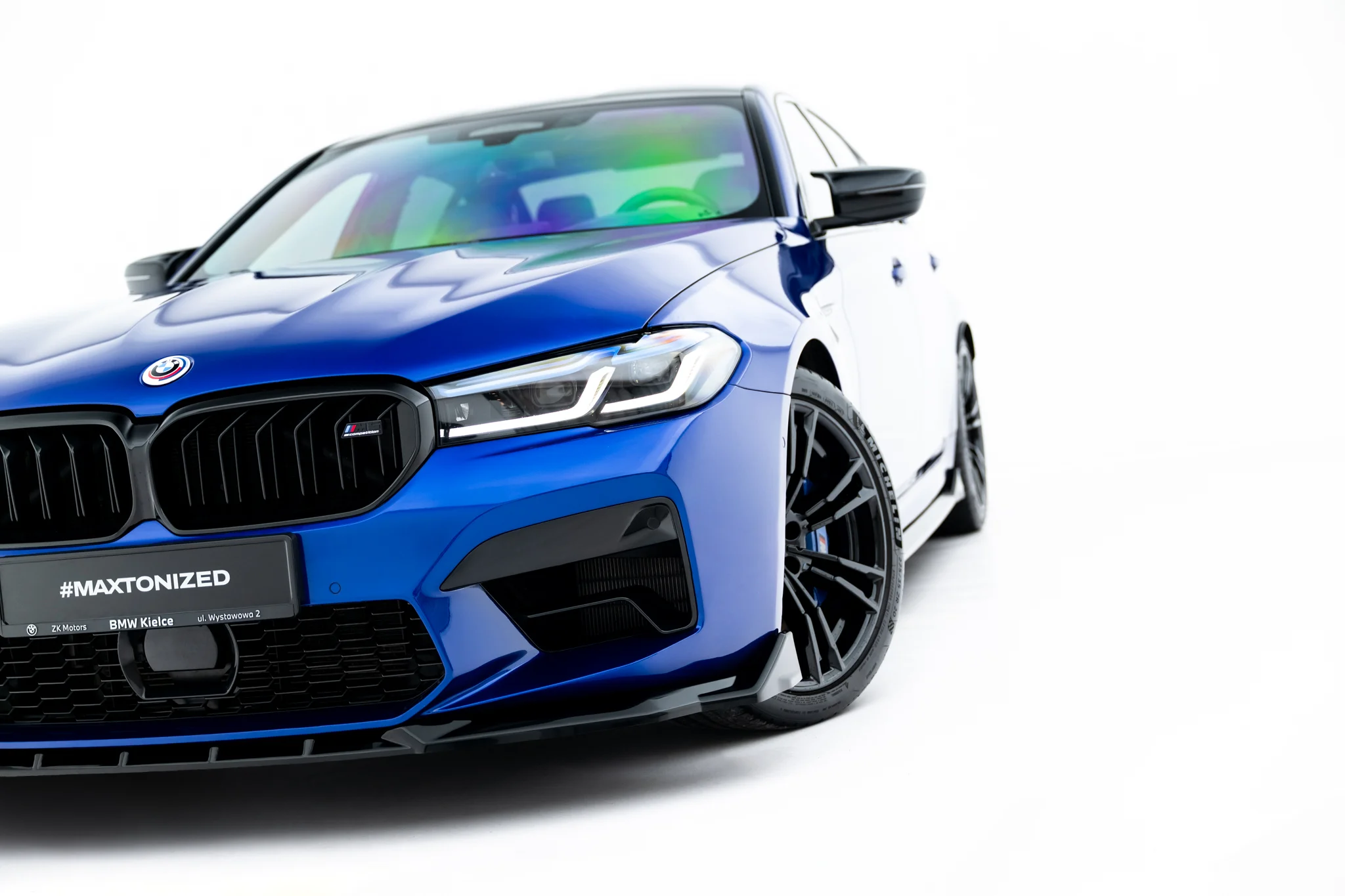 FRONT SPLITTER V.4 SUITABLE FOR BMW M5 F90 FACELIFT – MAXTON DESIGN - 2