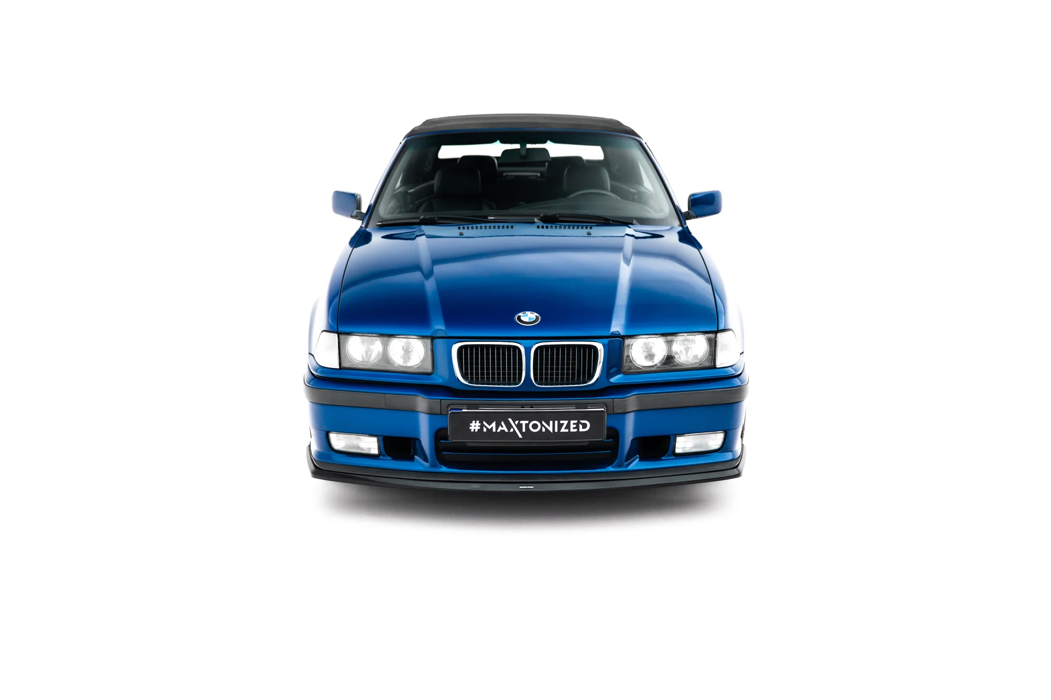 FRONT SPLITTER V.3 SUITABLE FOR BMW M3 / 3 M-PACK COUPE / CABRIO E36 – MAXTON DESIGN - 2