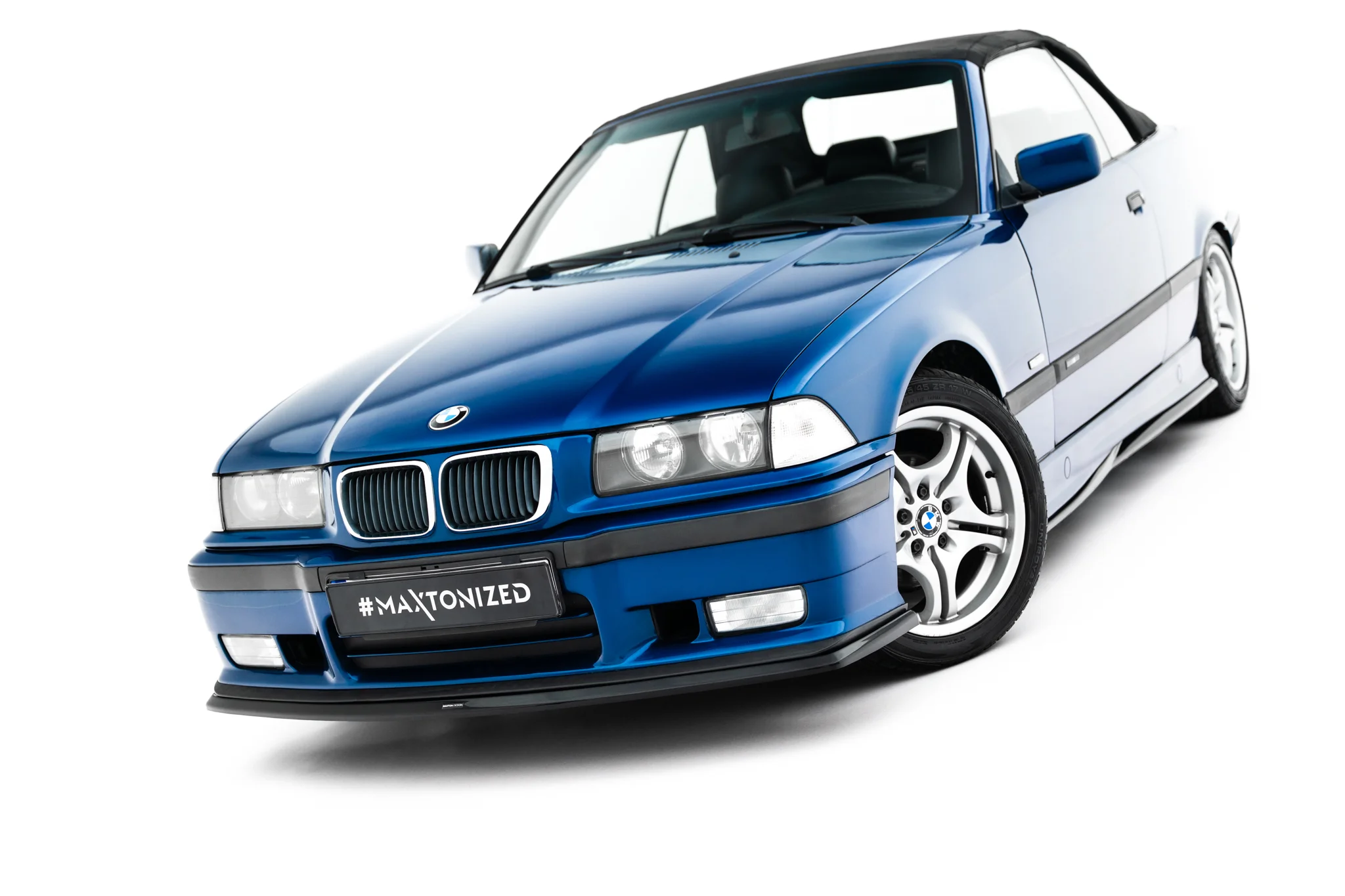 FRONT SPLITTER V.3 SUITABLE FOR BMW M3 / 3 M-PACK COUPE / CABRIO E36 – MAXTON DESIGN - 4