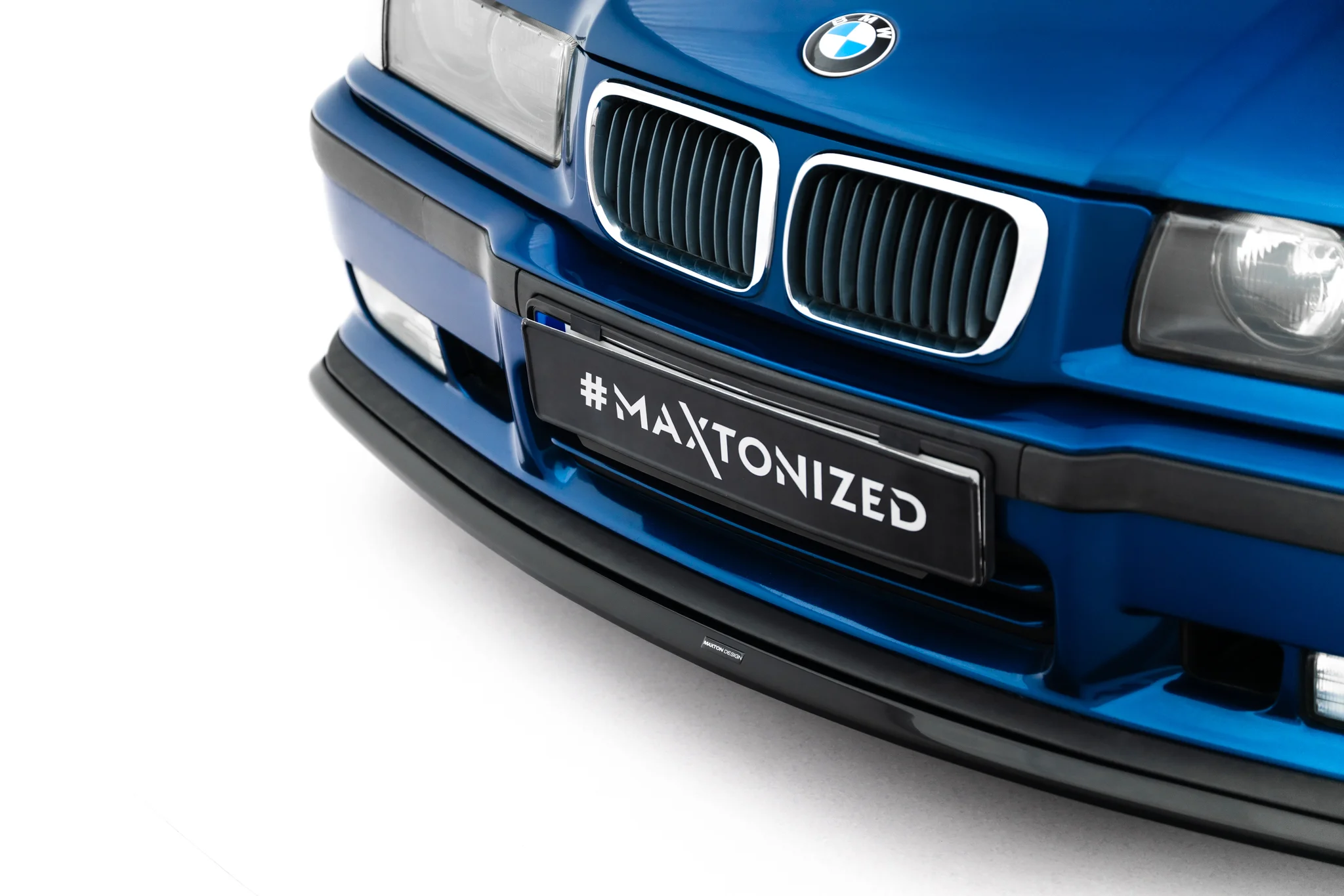 FRONT SPLITTER V.3 SUITABLE FOR BMW M3 / 3 M-PACK COUPE / CABRIO E36 – MAXTON DESIGN - 6