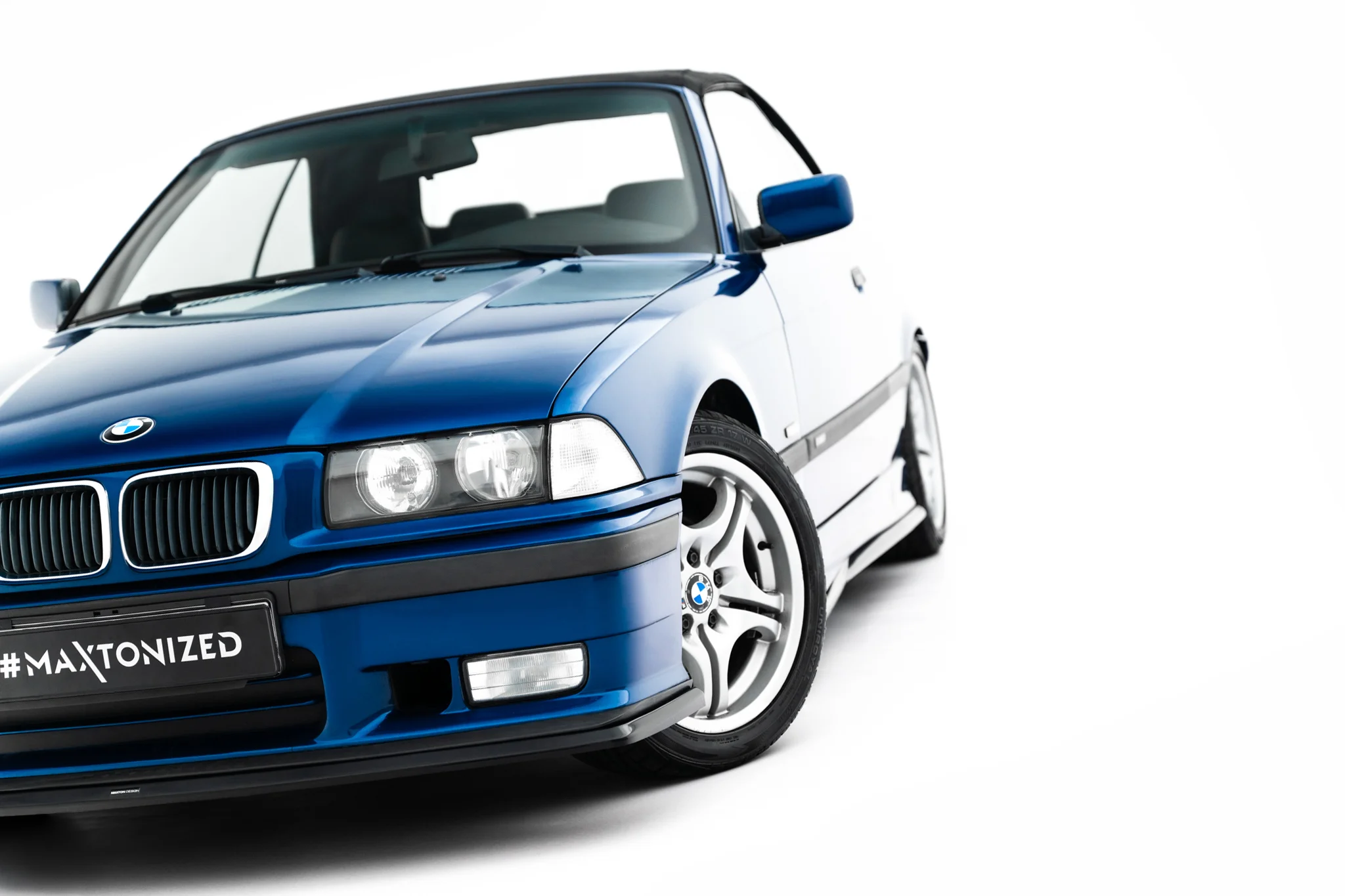 FRONT SPLITTER V.3 SUITABLE FOR BMW M3 / 3 M-PACK COUPE / CABRIO E36 – MAXTON DESIGN - 5