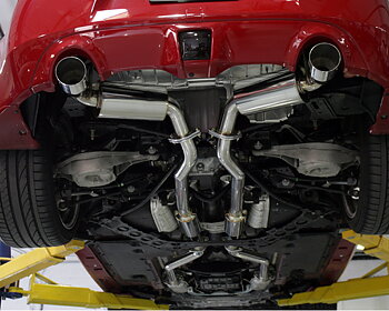 AGENCY POWER CATBACK EXHAUST STAINLESS TIPS NISSAN 370Z 09-16