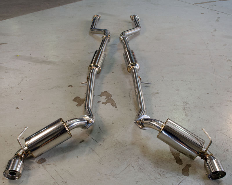 AGENCY POWER CATBACK EXHAUST STAINLESS TIPS NISSAN 370Z 09-16 - 4